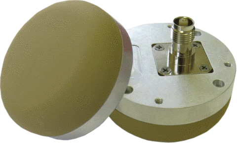 DAGR Bottom-Mount 2.6" Round Antenna (L1L2-2GAD)